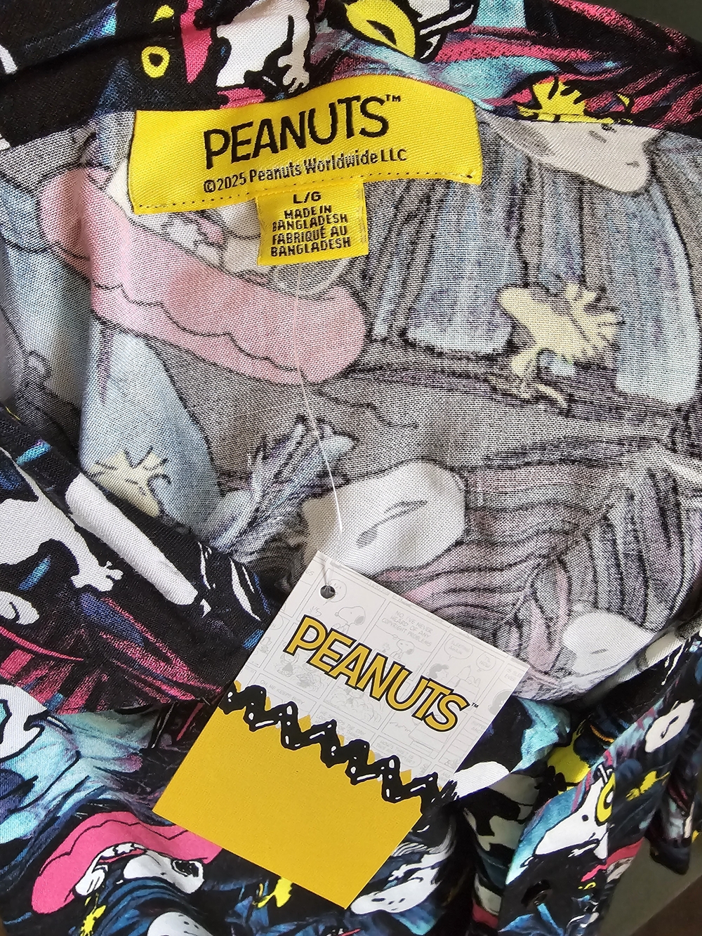 Peanuts Button-Up Shirt - Picture 5 of 5